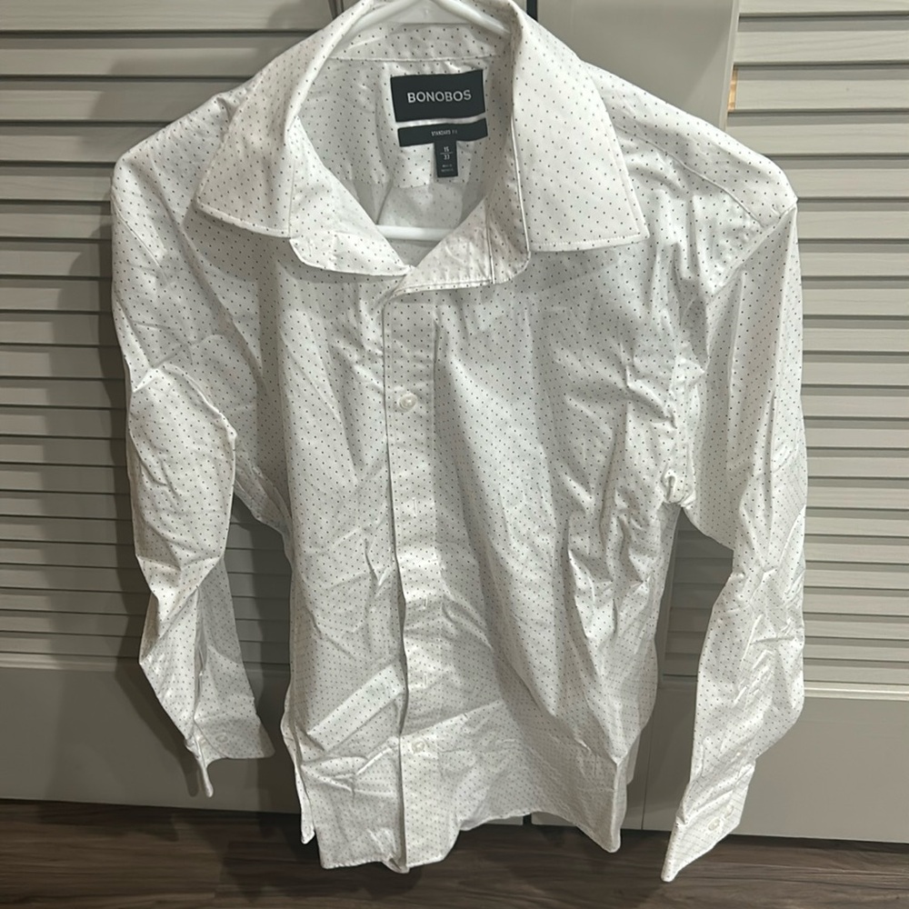 Never Worn Bonobos Long Sleeve Button Up Shirt